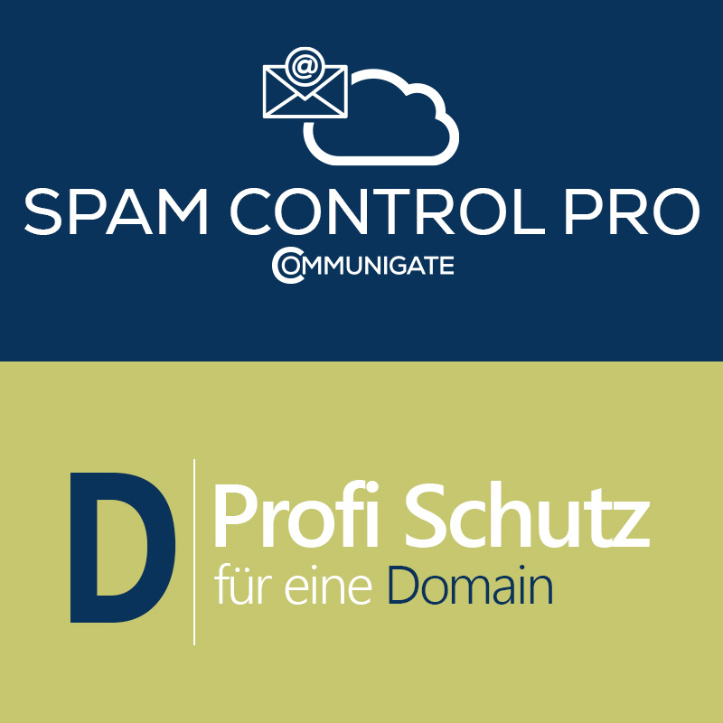 SPAM CONTROL PRO für eine Domain