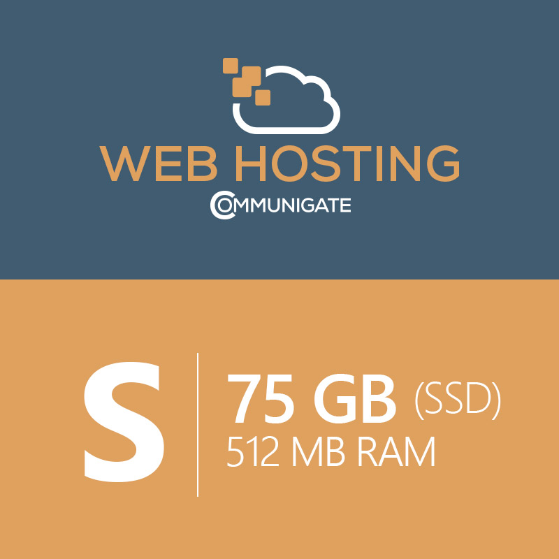 Web Hosting  S 3.0 - 75 GB (SSD)