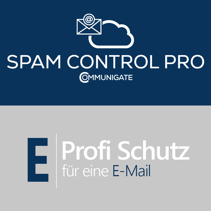 SPAM CONTROL PRO für eine E-Mail