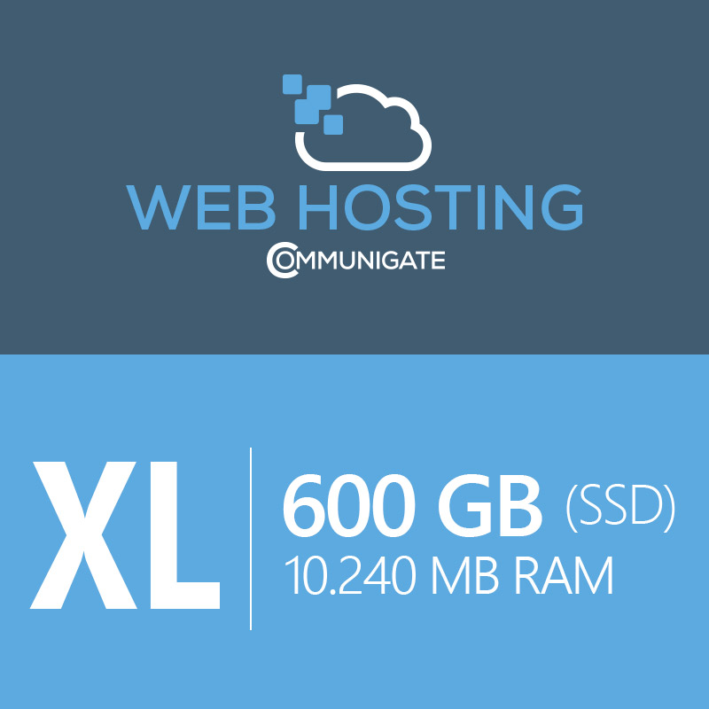 Web Hosting XL 3.0 - 600 GB (SSD)