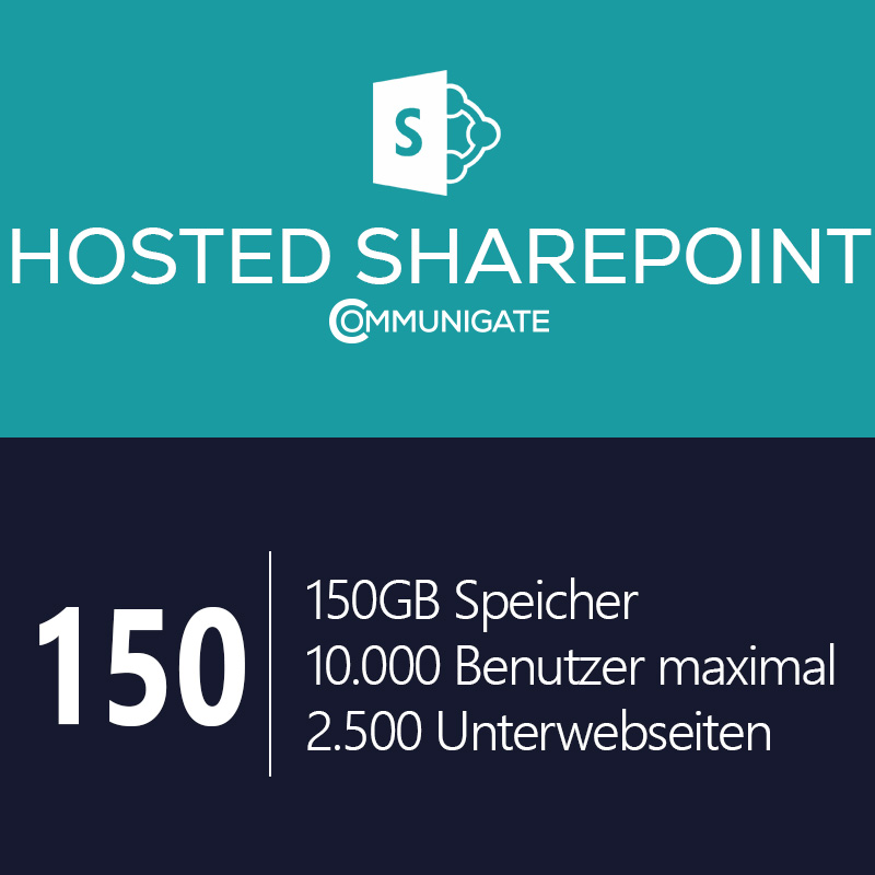 Hosted SharePoint Business 150