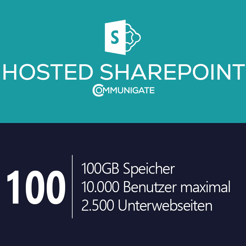 Hosted SharePoint Business 100